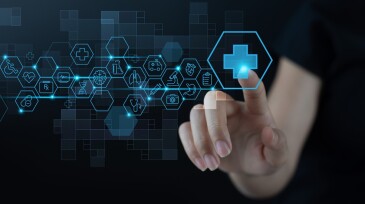 Medical technology, Telemedicine, virtual hospital, E-health, online medical concept