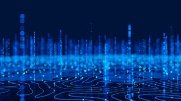 Artificial Neural Network Abstract Technology Background