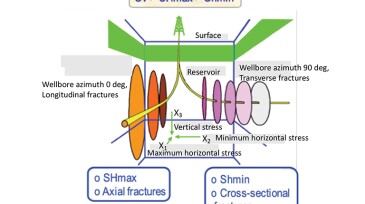 Schematic of a lateral producer well
