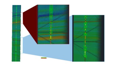 The near-wellbore region is populated with petrophysical properties directly obtained from petrophysics-log analysis