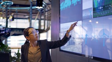 Energy lecture screen