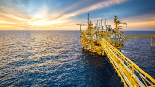 Offshore oil rig