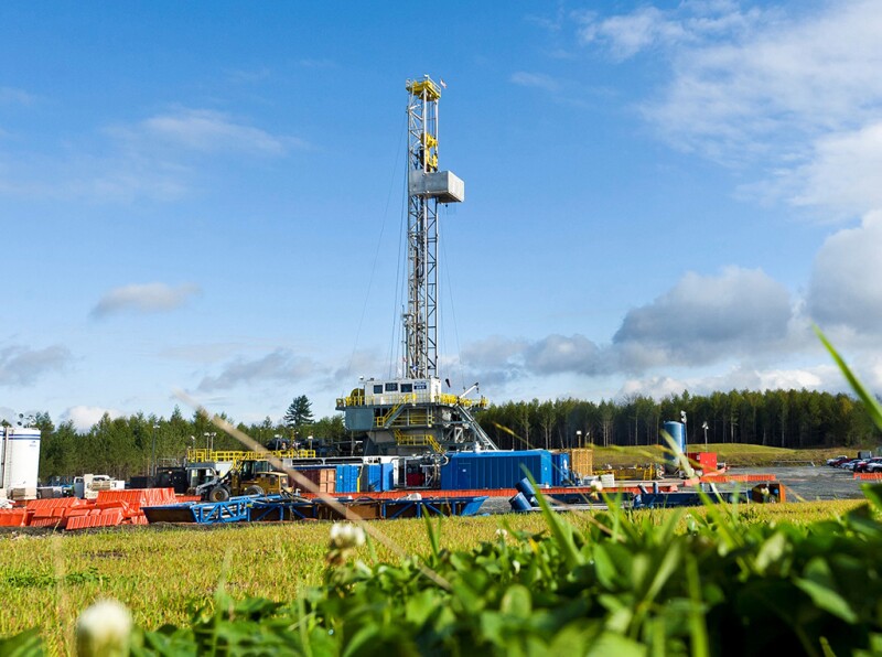 A Nabors rig on location for Sage Geosystems in Starr County, Texas.