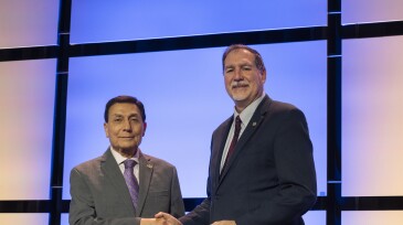 SPE President's Gavel Pass during President's Luncheon and Annual Meeting of Members