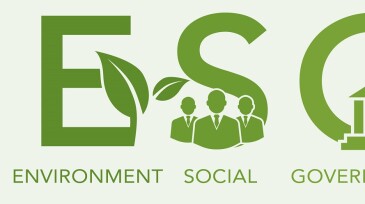 ESG Icon Banner - Environment, Society and Governance environmental concept social connection related icons environmental friendly icon set