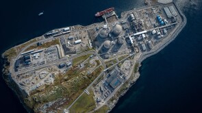 The Hammerfest LNG plant on Melkøya. Askeladd Vest, which went onstream on 19 September, is sending production to the Hammerfest LNG plant on Melkøya 195 km away via its tieback to the Askeladd field, which began production in 2022.