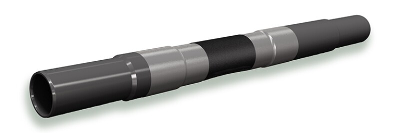 A cementless refrac packer designed to form a metal-to-metal seal (with a contingency rubber seal).