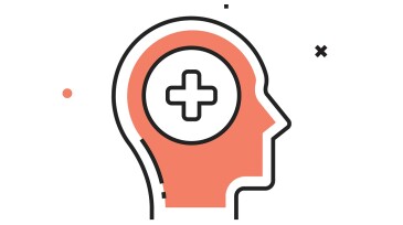 Mental Health Icon. Healthcare and Medical Concept Vector Illustration