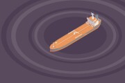 Oil spill illustration
