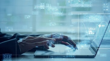 System engineering concept. Group of programmer. Software development. Digital transformation.
