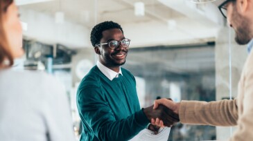 Handshake for the new agreement