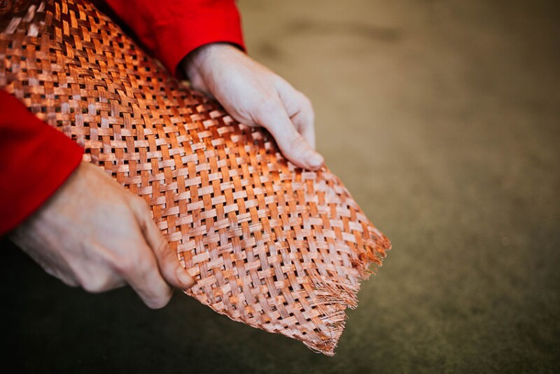 The use of copper mesh conductors ensure that if part of the wired pipe is damaged, data and power can still be transferred. Source: Reelwell AS.