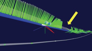 Erratic tool-face orientation.