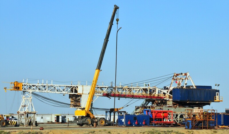 Drilling Rig move