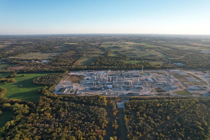 The Barnett Zero Project site near Bridgeport, Texas.
