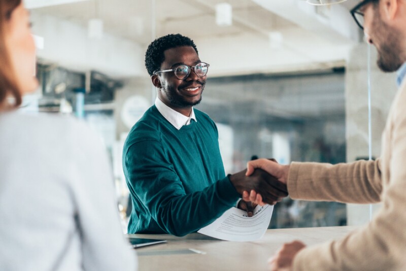 Handshake for the new agreement