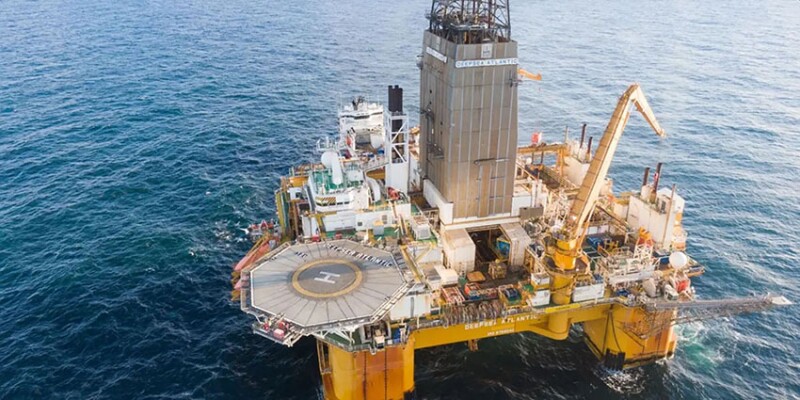 The Deepsea Atlantic semisubmersible rig. Source: Odfjell Drilling.