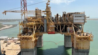 decommissioned Independence Hub deep-draft semisubmersible