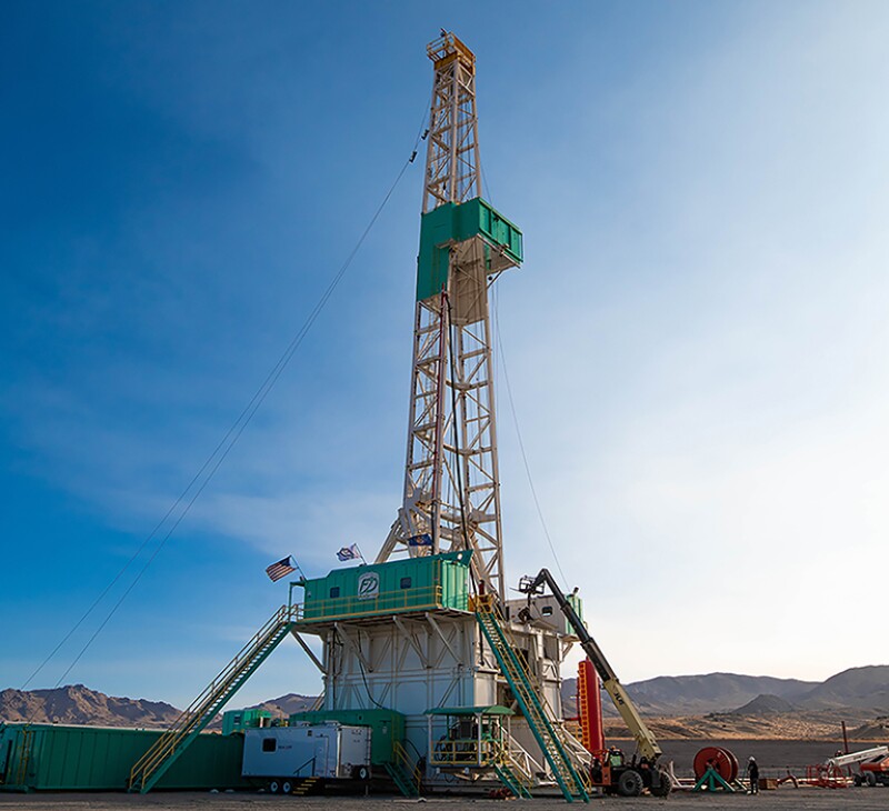 The challenges facing rigs at the Utah FORGE test site include being able to drill faster.