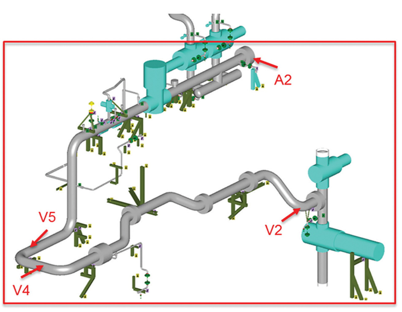 Flow-Induced Vibration Analysis of Topside Piping at High Pressure