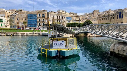 first Flasc HPES prototype deployed in Grand Harbour, Malta