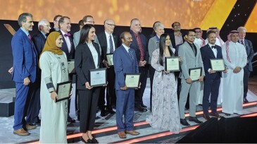 The SPE International Award recipients were recognized at ATCE in Dubai.
