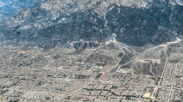San Gabriel Mountains and Los Angeles Basin