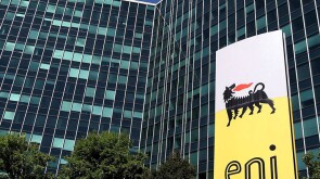 Eni building sign