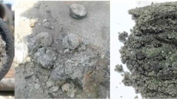 ig. 1—Downhole halite samples.