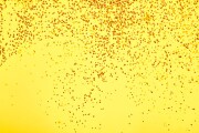 Bubbles on a yellow background