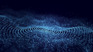 Grid of internet technologies. Abstract background with cobwebs. Large amount of data. 3d rendering.