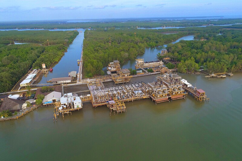 Handil is a mature field in Mahakam Delta, East Kalimantan, Indonesia