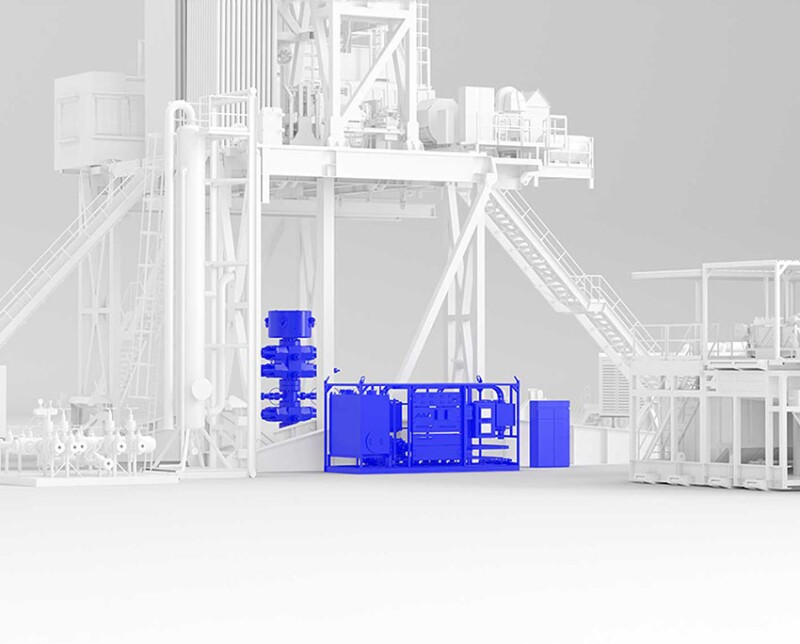 SLB’s new EWC system as it would appear installed on most land drilling rigs. SOURCE: SLB