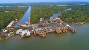Handil is a mature field in Mahakam Delta, East Kalimantan, Indonesia
