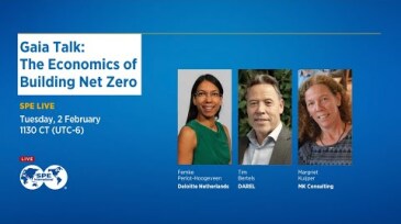 SPE Live: Gaia Talk | The Economics of Building Net Zero