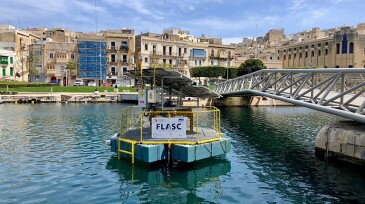first Flasc HPES prototype deployed in Grand Harbour, Malta
