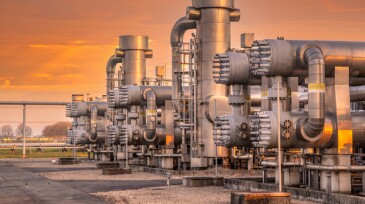 Groningen Oil and gas processing plant