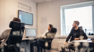 Remote operations managed from onshore operations centre in Bergen, Norway.