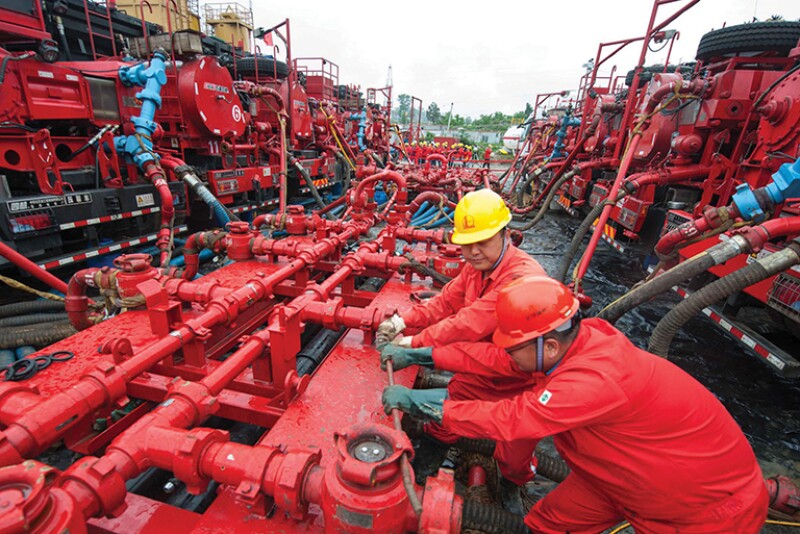 China's Sichuan shale basin in Daqing