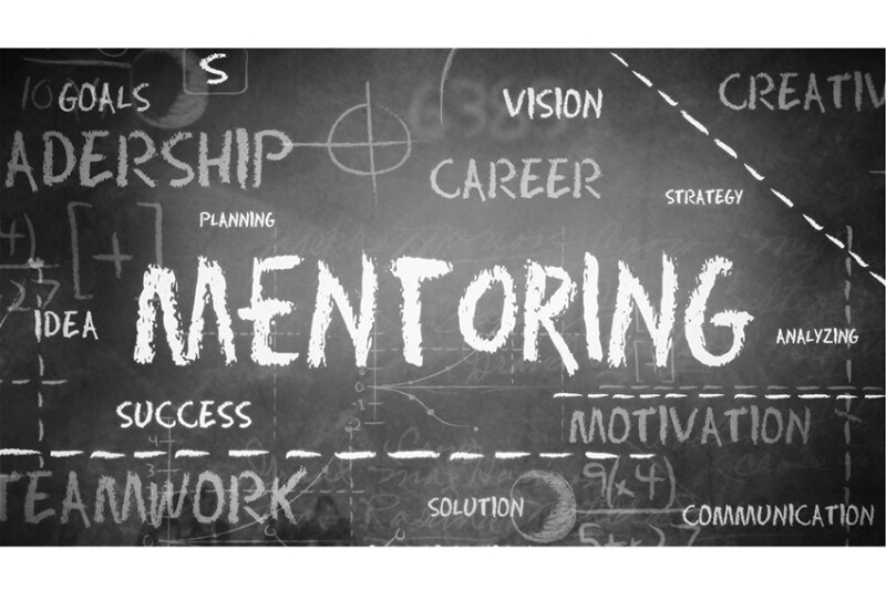 Mentoring word cloud