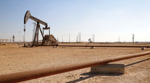 Pump jack in Oman