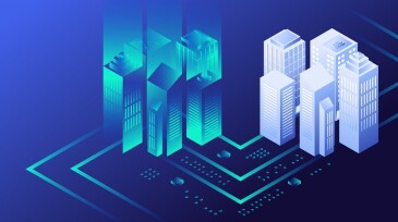 Digital Twins Technology Illustration