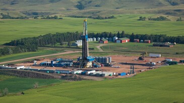 Drilling Operations in North Dakota, July 2012