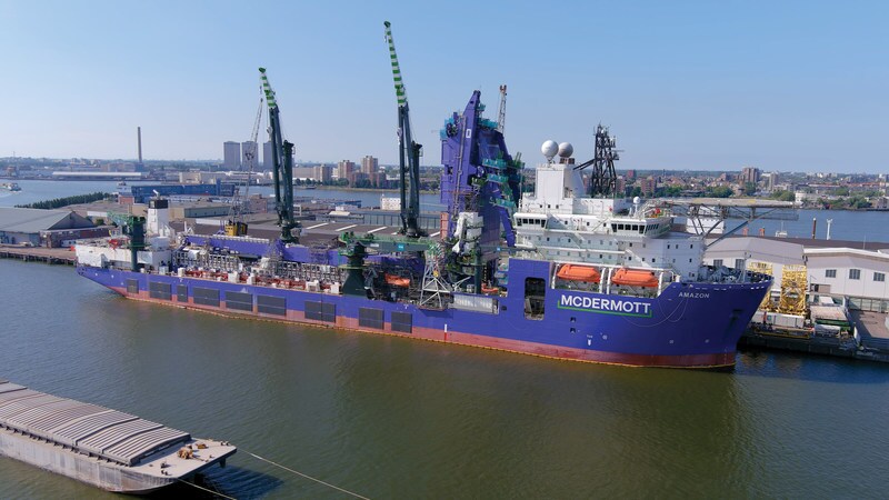 McDermott Amazon vessel