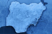Nigeria Topographic Map