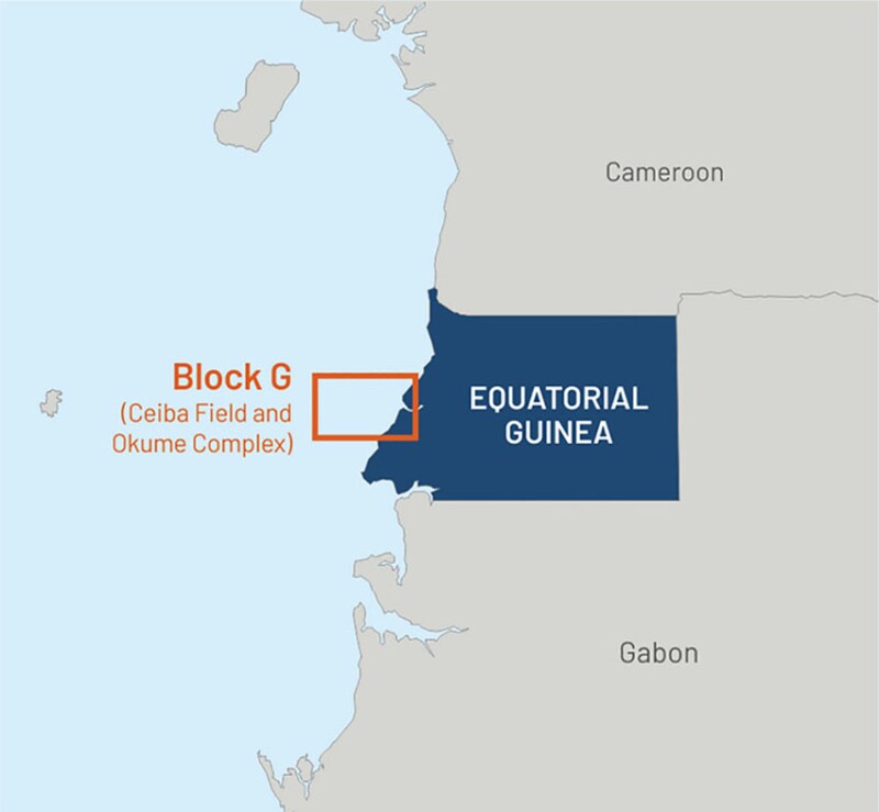 The Ceiba Field and Okume Complex assets comprise six oil fields offshore Equatorial Guinea. Source: Panoro Energy.