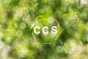 CCS acronym for Carbon Capture Storage environmental background. Net zero action concept. Save energy, green energy, reduce carbon footprint, carbon capture.
