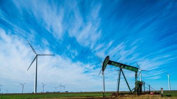 Pump jack by windmills