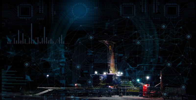 the concept of full automatic control of oil and gas well drilling using artificial intelligence, analysis and development of data on the field and identification of productive oil formations