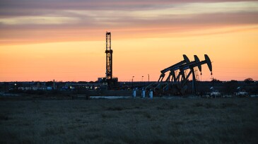 Texas Wells in the Permian being Drilled and Fracked